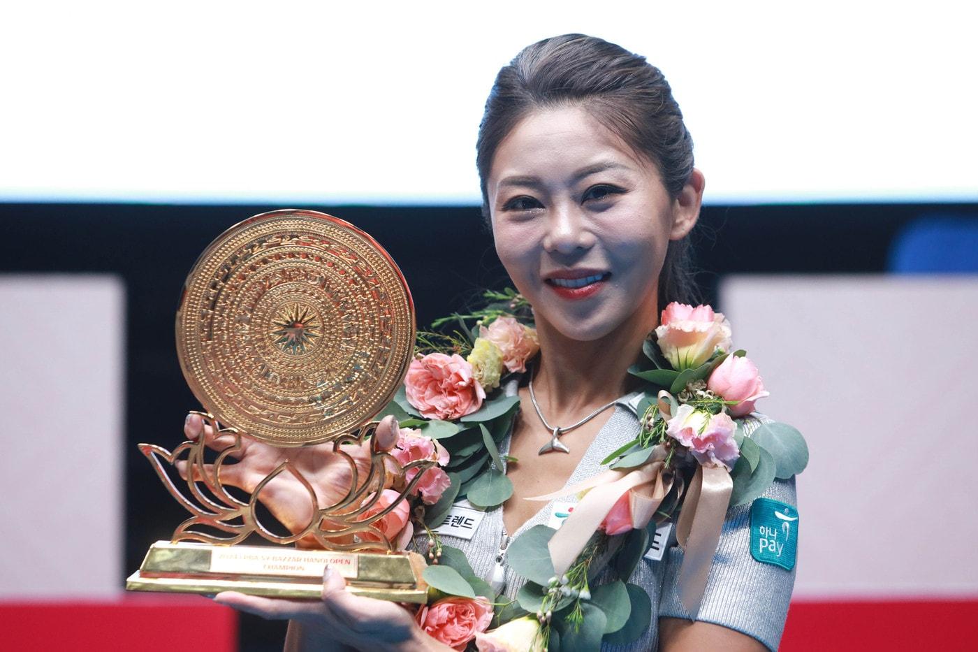 LPBA 통산 8회 우승을 달성한 김가영(LPBA 제공) 