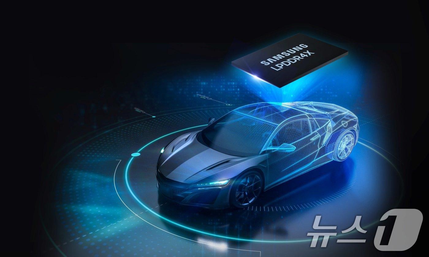 본문 이미지 - 삼성전자는 퀄컴의 프리미엄 차량용 플랫폼인 '스냅드래곤 디지털 섀시' 솔루션에 차량용 LPDDR4X(저전력 더블데이터레이트 4X)에 대한 인증을 획득하며 본격적인 제품 공급을 시작했다고 27일 밝혔다. (삼성전자 제공) 2024.8.27/뉴스1