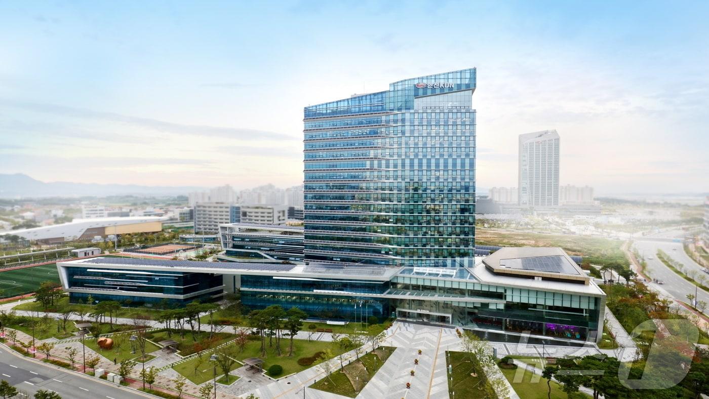 전남 나주에 자리한 한전KDN 본사. ⓒ News1 박영래 기자