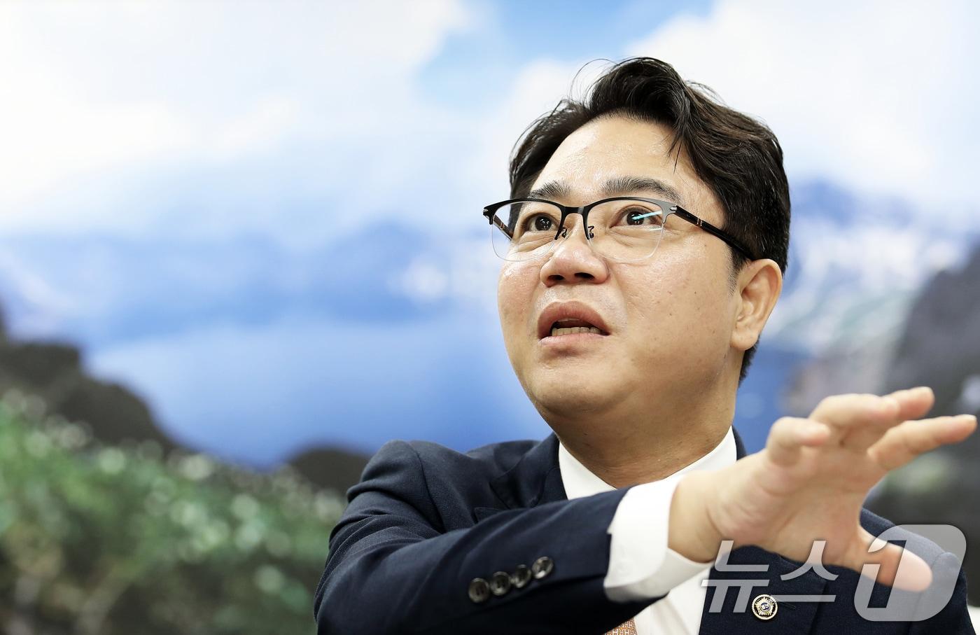지성호 함경북도지사. 2024.8.27/뉴스1 ⓒ News1 오대일 기자