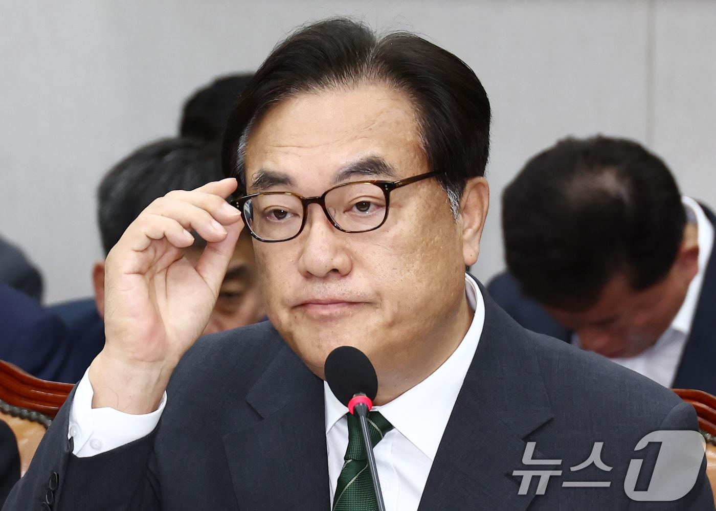 본문 이미지 - 정진석 전 대통령실 비서실장. 2024.8.27 ⓒ 뉴스1 김민지 기자