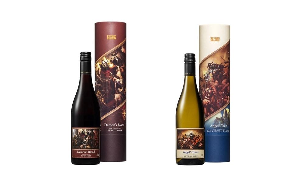 본문 이미지 - CU 디아블로Ⅳ 컬래버 와인(BGF리테일 제공)