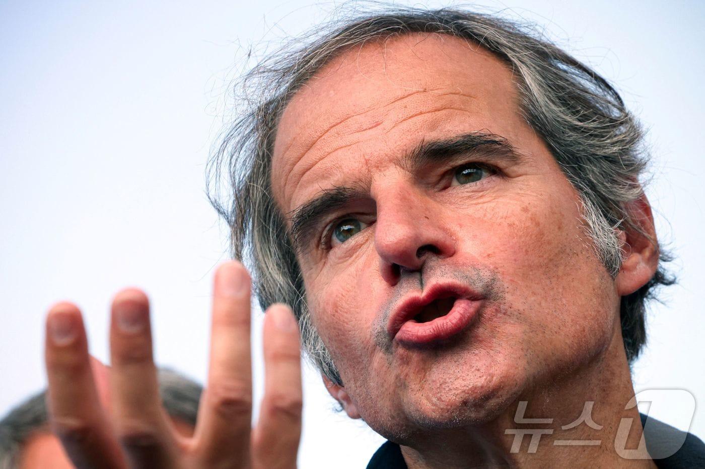 본문 이미지 - 라파엘 그로시 IAEA 사무총장.ⓒ AFP=뉴스1