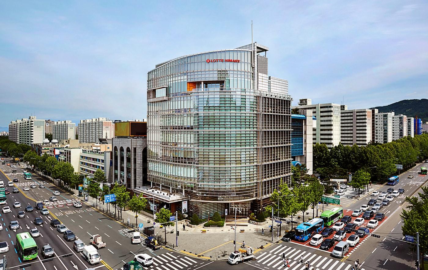 롯데하이마트 서울 강남구 대치동 본사 사옥 전경.(롯데하이마트 제공). 