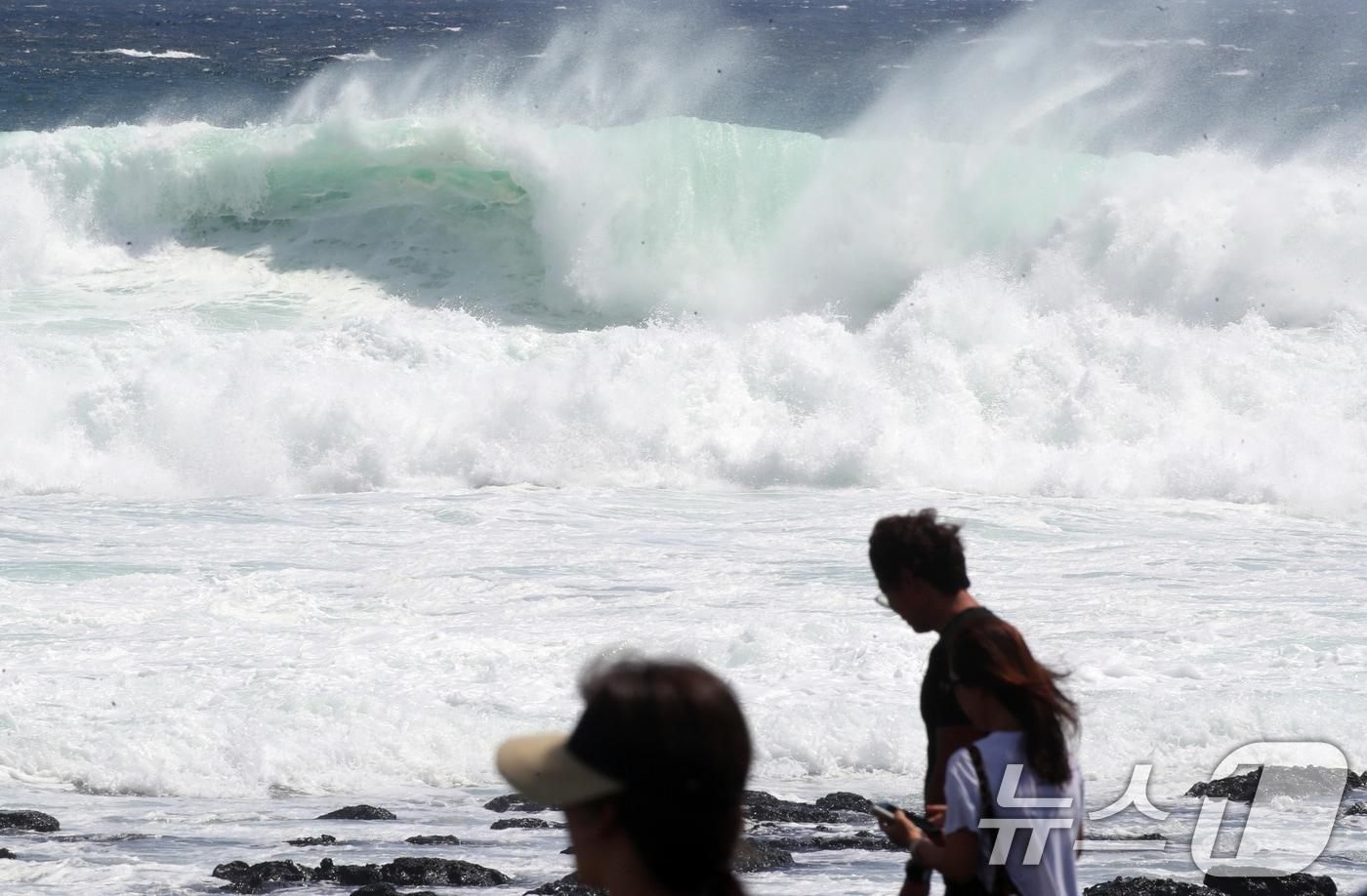 본문 이미지 - 거친 파도(자료사진)/뉴스1