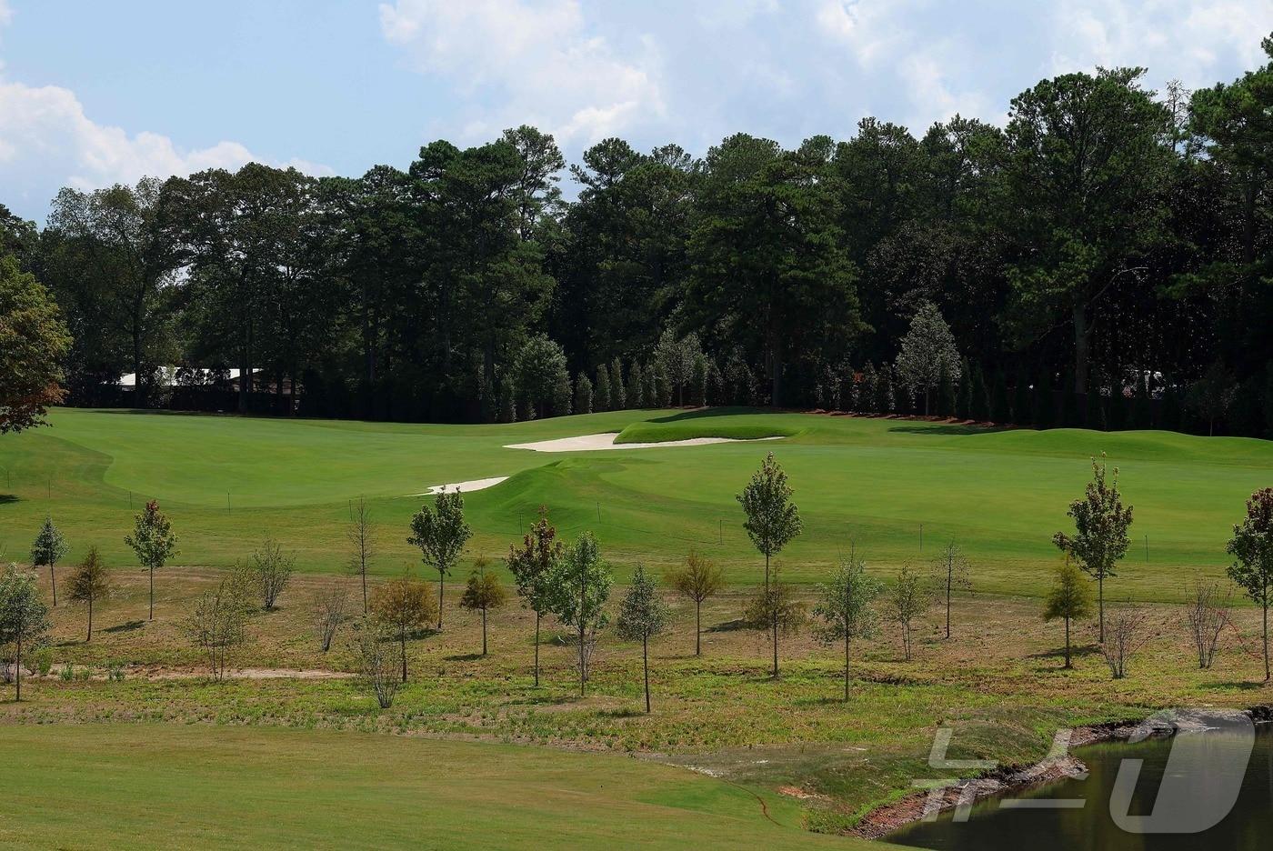  미국프로골프(PGA) 투어 플레이오프 최종전이 열릴 이스트 레이크 골프클럽 전경. ⓒ AFP=뉴스1