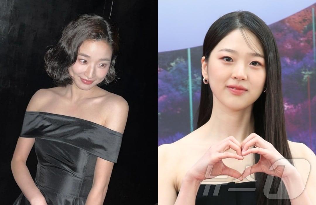 본문 이미지 - 방효린&#40;왼쪽&#41;과 김시은  / 사진출처=방효린 인스타그램, 뉴스1 DB