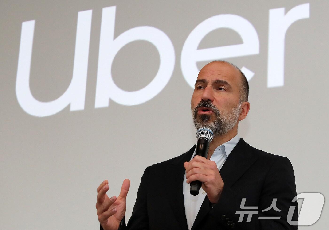 다라 코스로샤히 우버(Uber) 최고경영자(CEO) 2024.8.30/뉴스1 ⓒ News1 박세연 기자