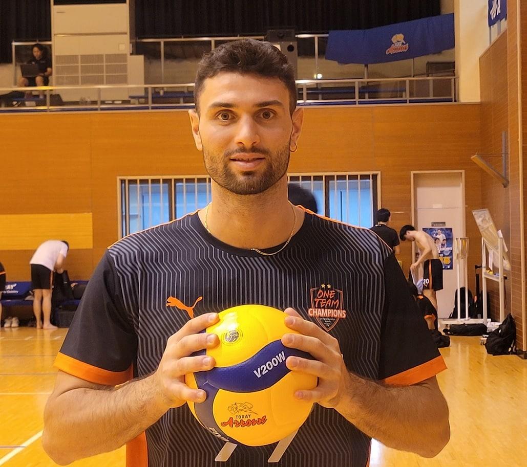 본문 이미지 - OK저축은행의 새로운 외국인 선수 마누엘 루코니. (OK저축은행 제공)