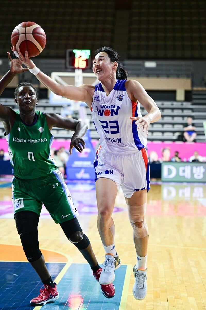 본문 이미지 - 우리은행 김단비. (WKBL 제공)