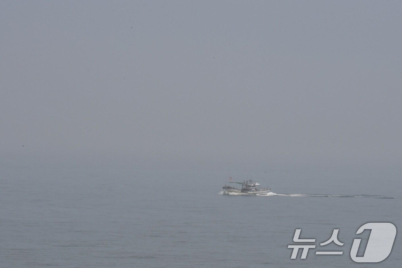 해무 가득한 바다(사진은 기사 내용과 무관함) / 뉴스1 ⓒ News1