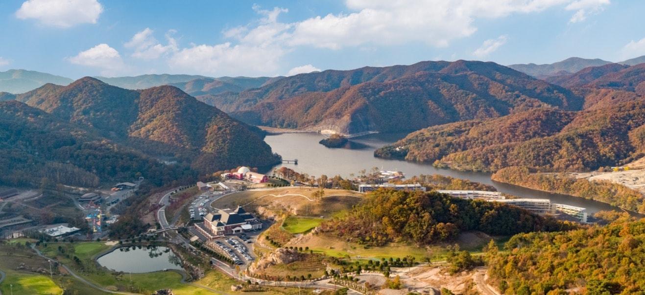 본문 이미지 - 증평 에듀팜 관광단지 전경. (벨포레리조트 제공) / 뉴스1