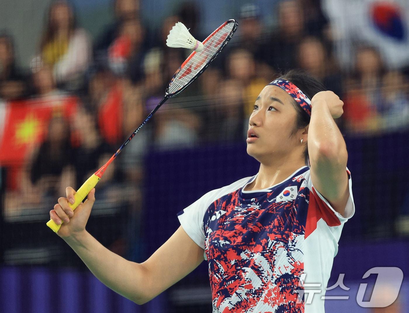 본문 이미지 - 안세영. 2024.8.5/뉴스1 ⓒ News1 박정호 기자