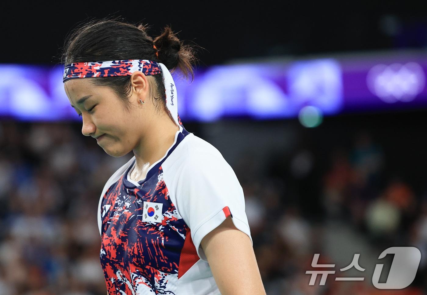 대한민국 배드민턴 대표팀 안세영 2024.8.5/뉴스1 ⓒ News1 박정호 기자