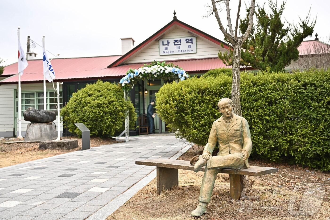 본문 이미지 - 강원 정선군 북평면 나전역 광장 자료사진. (정선군 제공) 2024.8.7/뉴스1