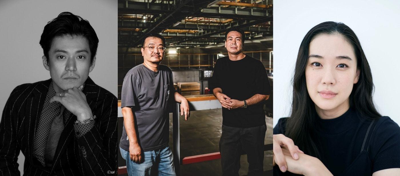 오구리슌, 연상호 감독, 가타야마 신조 감독, 아오이 유우(왼쪽부터) 사진=넷플릭스