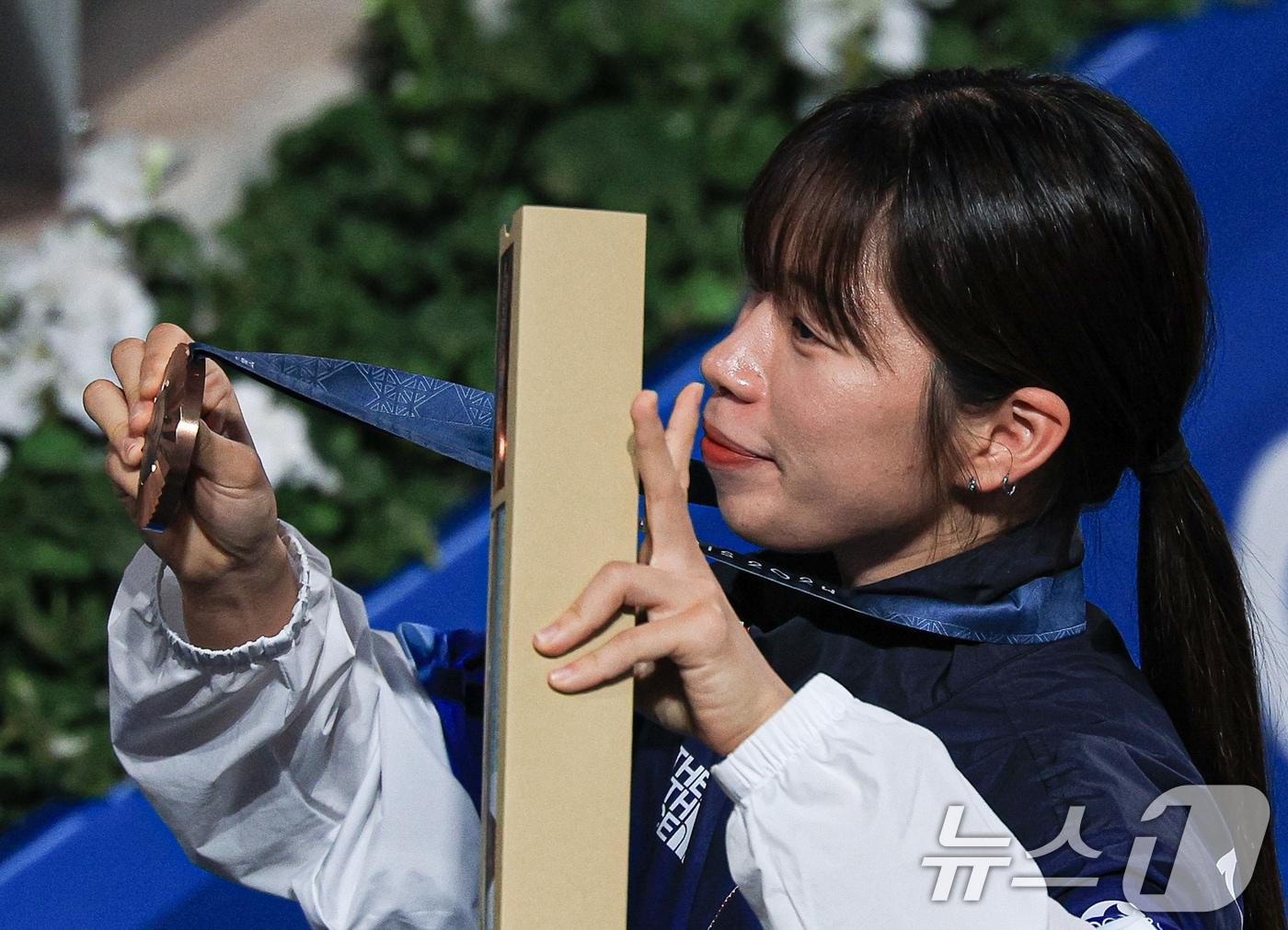 본문 이미지 - 대한민국 복싱 대표팀 임애지  2024.8.9/뉴스1 ⓒ News1 박정호 기자