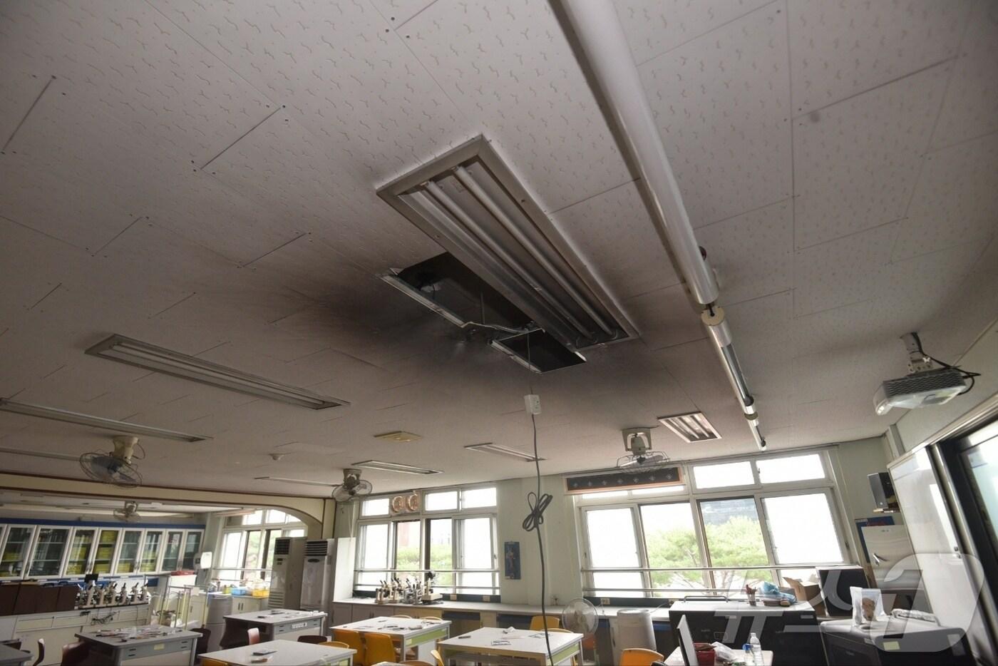 화재 현장.(대전소방본부 제공)/뉴스1