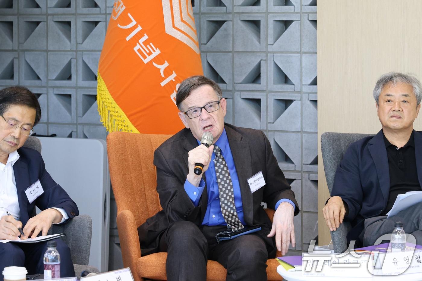 본문 이미지 - 안드레이 란코프 국민대 교수. (전쟁기념사업회 제공) 2024.9.1 ⓒ 뉴스1 송원영 기자