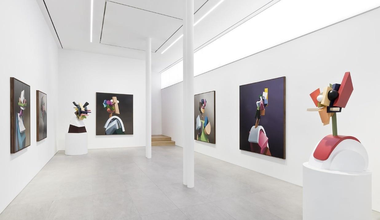 본문 이미지 -  페로탕 서울에서 열리고 있는 제이슨 보이드 킨셀라 개인전 전경. 페로탕 제공.