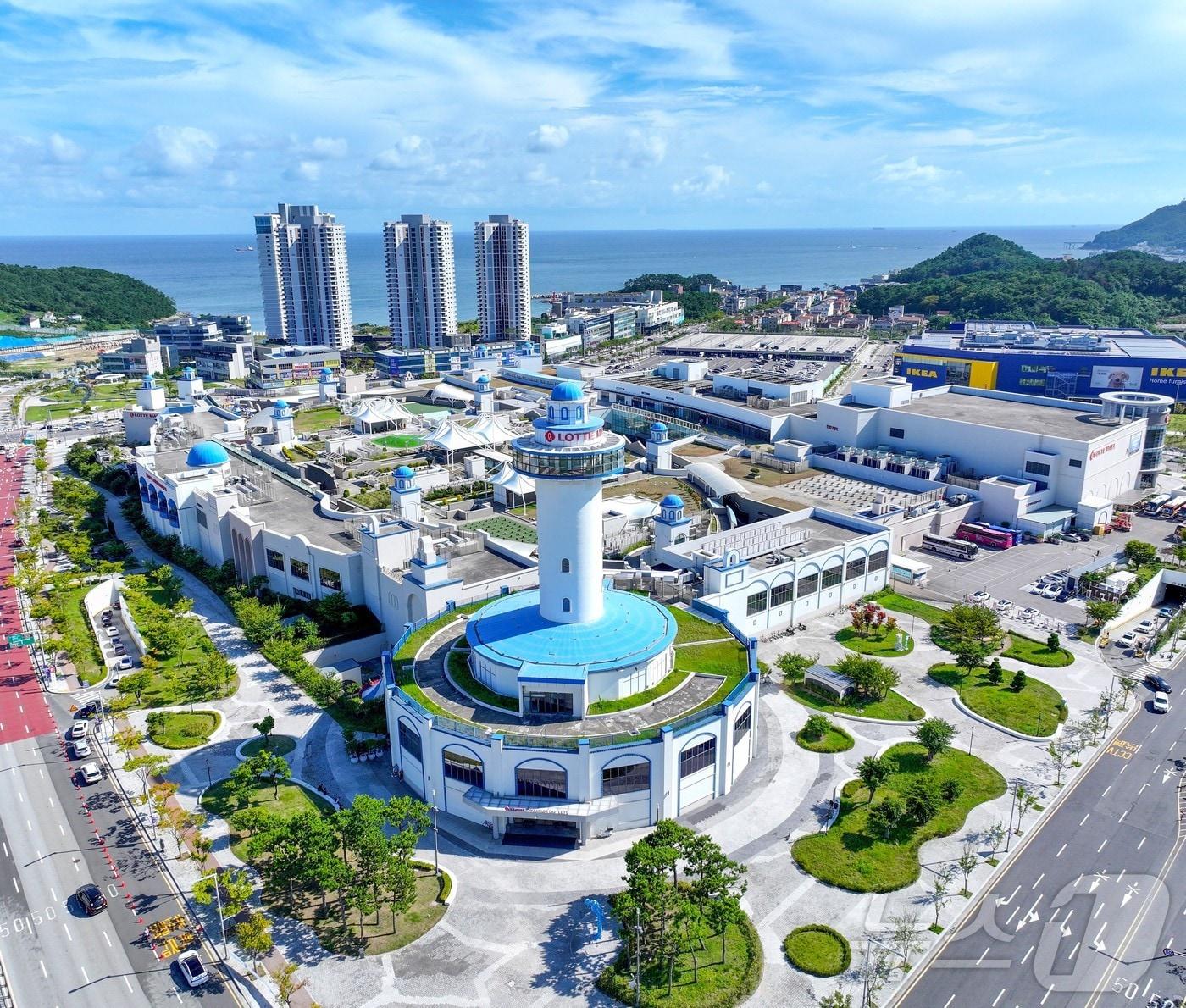 본문 이미지 - 롯데프리미엄아울렛 동부산점 전경.(롯데몰 동부산점 제공)