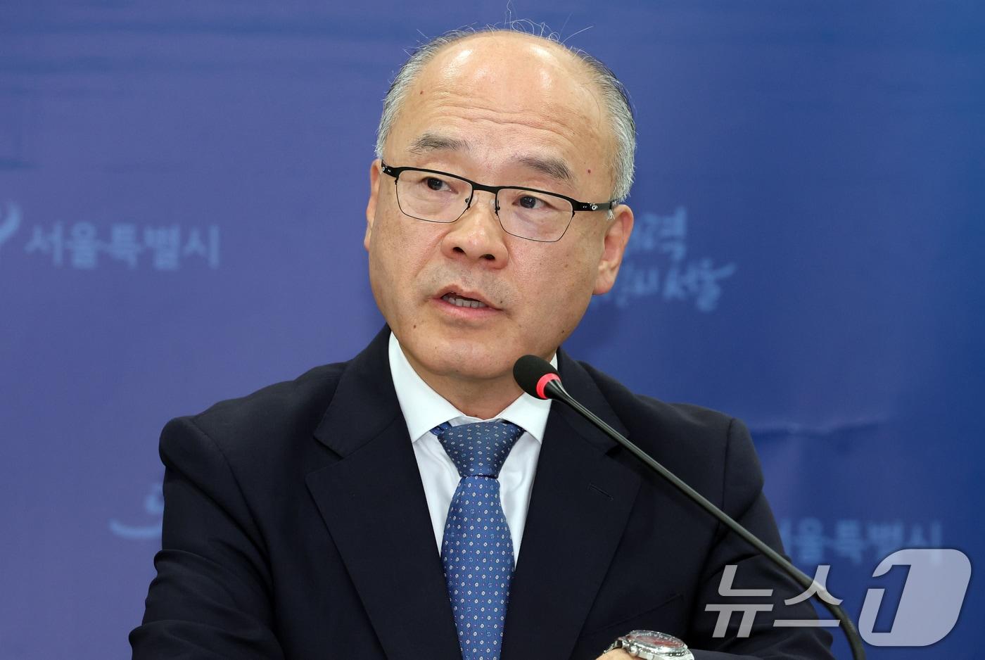 본문 이미지 - 교육부 교육행정체제통합지원단장을 맡은 설세훈 기획조정실장. 2024.9.10 ⓒ 뉴스1 김명섭 기자