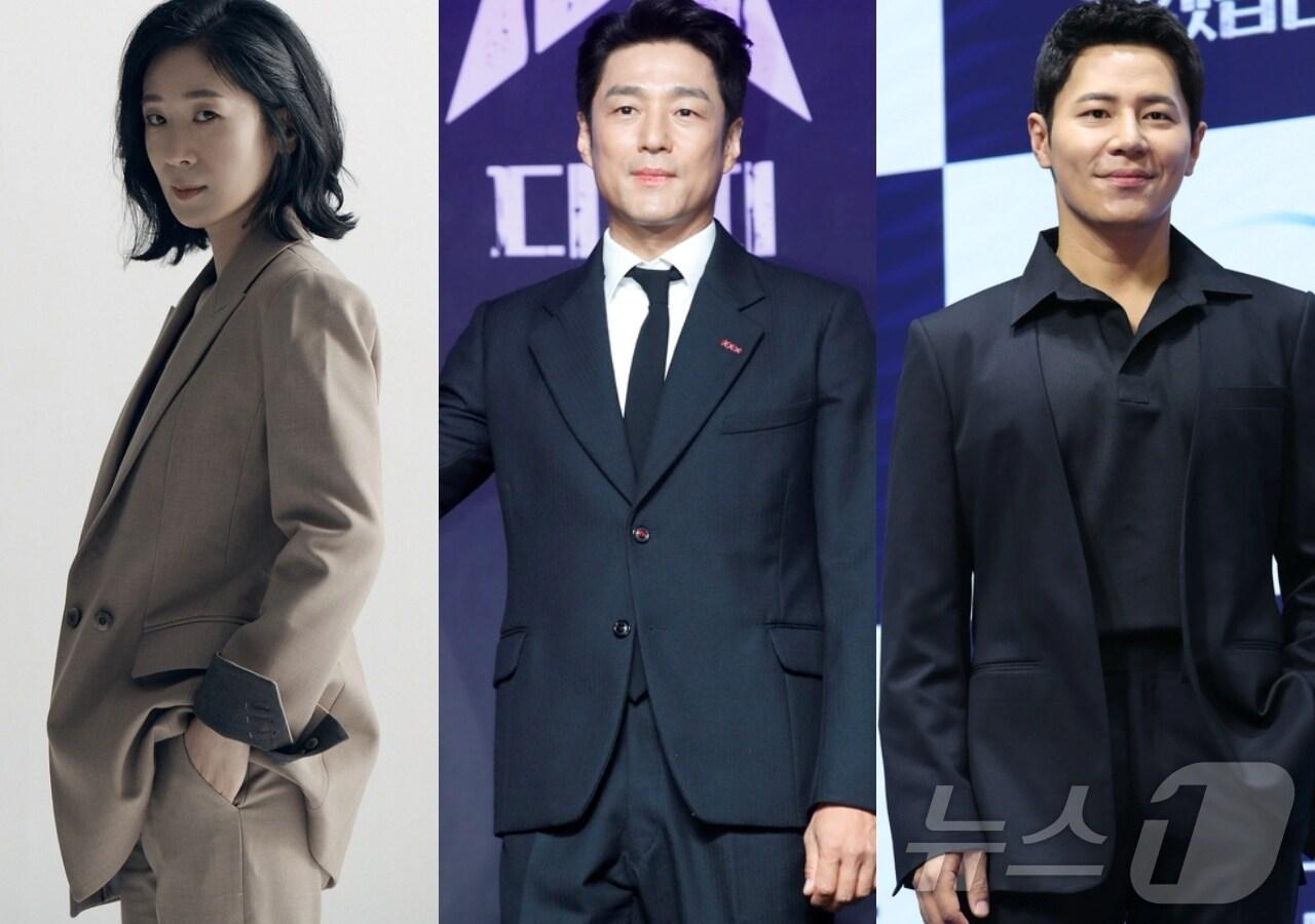 본문 이미지 - 백지원, 지진희, 이규형(왼쪽부터) / 이끌 엔터테인먼트,, 뉴스1 DB