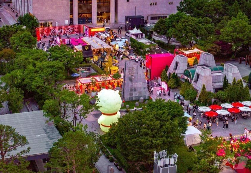 본문 이미지 - 'K-푸드 페스티벌 넉넉' 현장. (서울시 제공)ⓒ 뉴스1