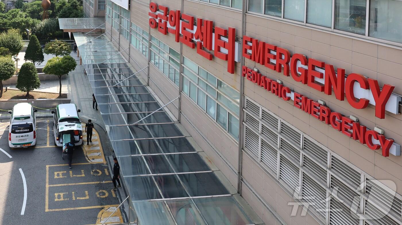 사진은 11일 서울 시내 한 대형병원 응급실의 모습. 2024.9.11/뉴스1 ⓒ News1 김도우 기자