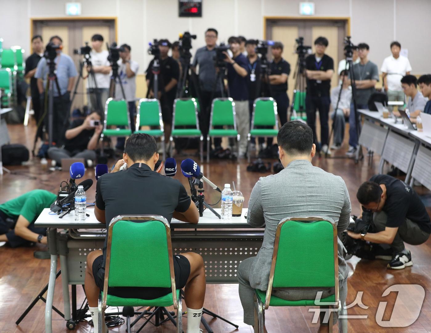 본문 이미지 - 승부 조작 혐의로 중국축구협회로부터 영구 제명 징계를 받은 손준호2024.9.11/뉴스1 ⓒ News1 김영운 기자