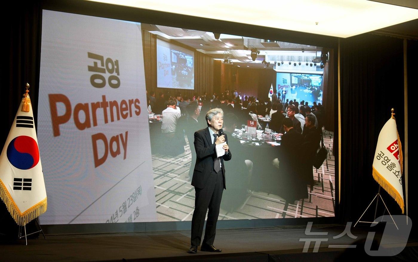 임기 만료로 퇴임한 조성호 공영홈쇼핑 전 대표이사.(공영홈쇼핑 제공)