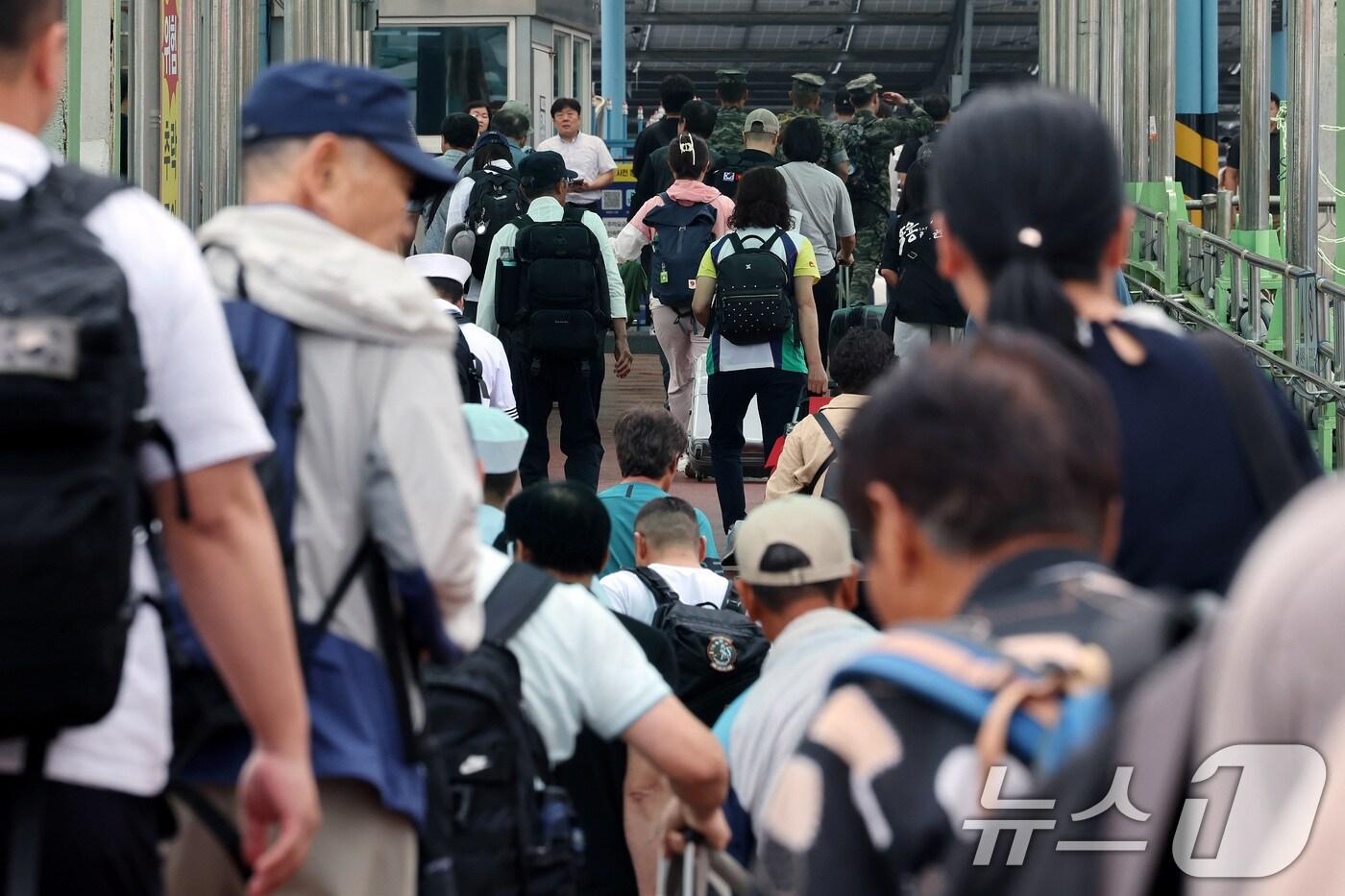 여객선 자료사진(사진은 기사 내용과 무관함) / 뉴스1 ⓒ News1