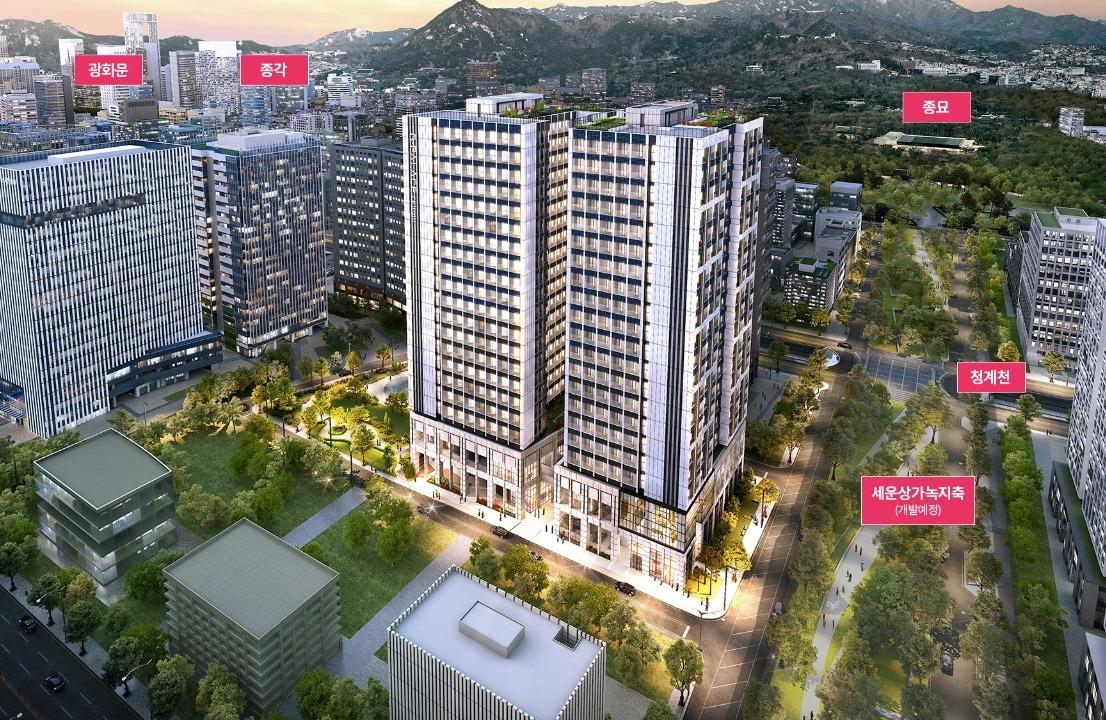 본문 이미지 - 세운 푸르지오 G팰리스 모습.(홈페이지 갈무리)