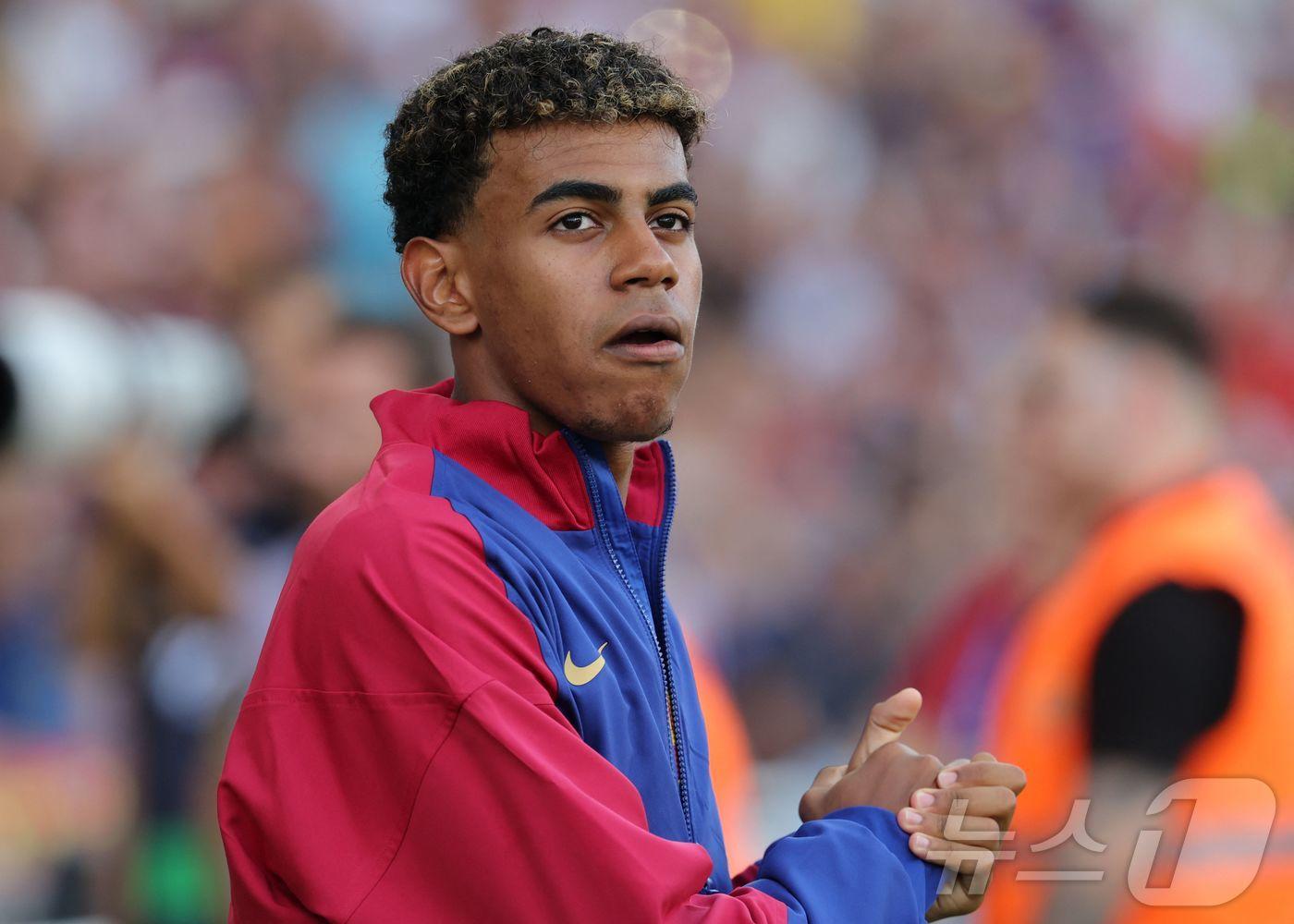 본문 이미지 - 바르셀로나 새로운 10번의 주인공 라민 야말 ⓒ AFP=뉴스1