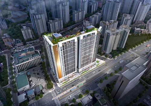 본문 이미지 - 마포 에피트 어바닉 조감도.