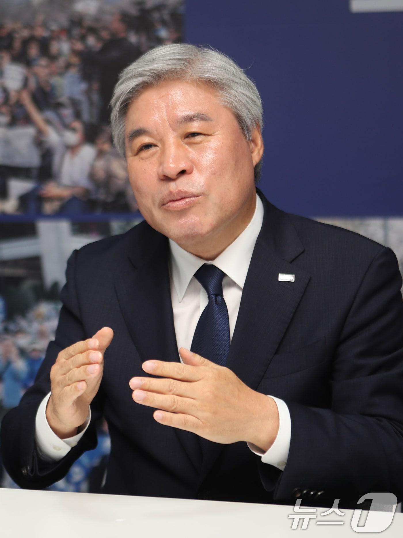 본문 이미지 - 서왕진 조국혁신당 광주시당위원장.2024.9.15/뉴스1 ⓒ News1 박준배 기자