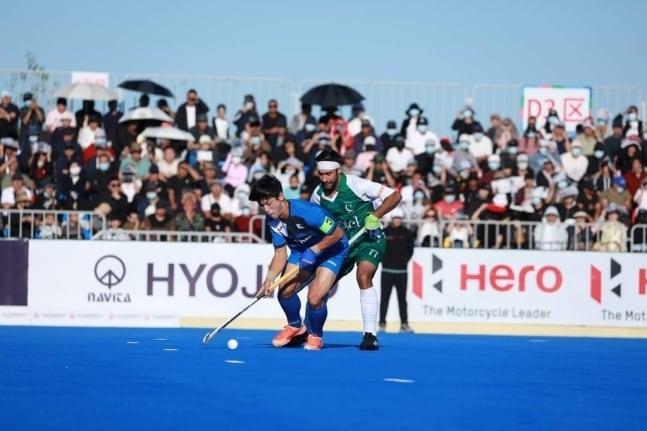 본문 이미지 - 한국 남자 하키 대표팀이 제8회 아시아 챔피언스트로피 대회를 4위로 마감했다.(대한하키협회 제공)
