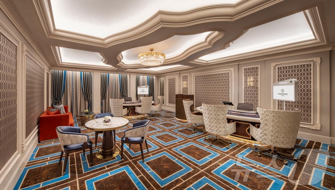 본문 이미지 - 파라다이스 카지노 워커힐 신규 VIP 영업장 전경(파라다이스 제공)