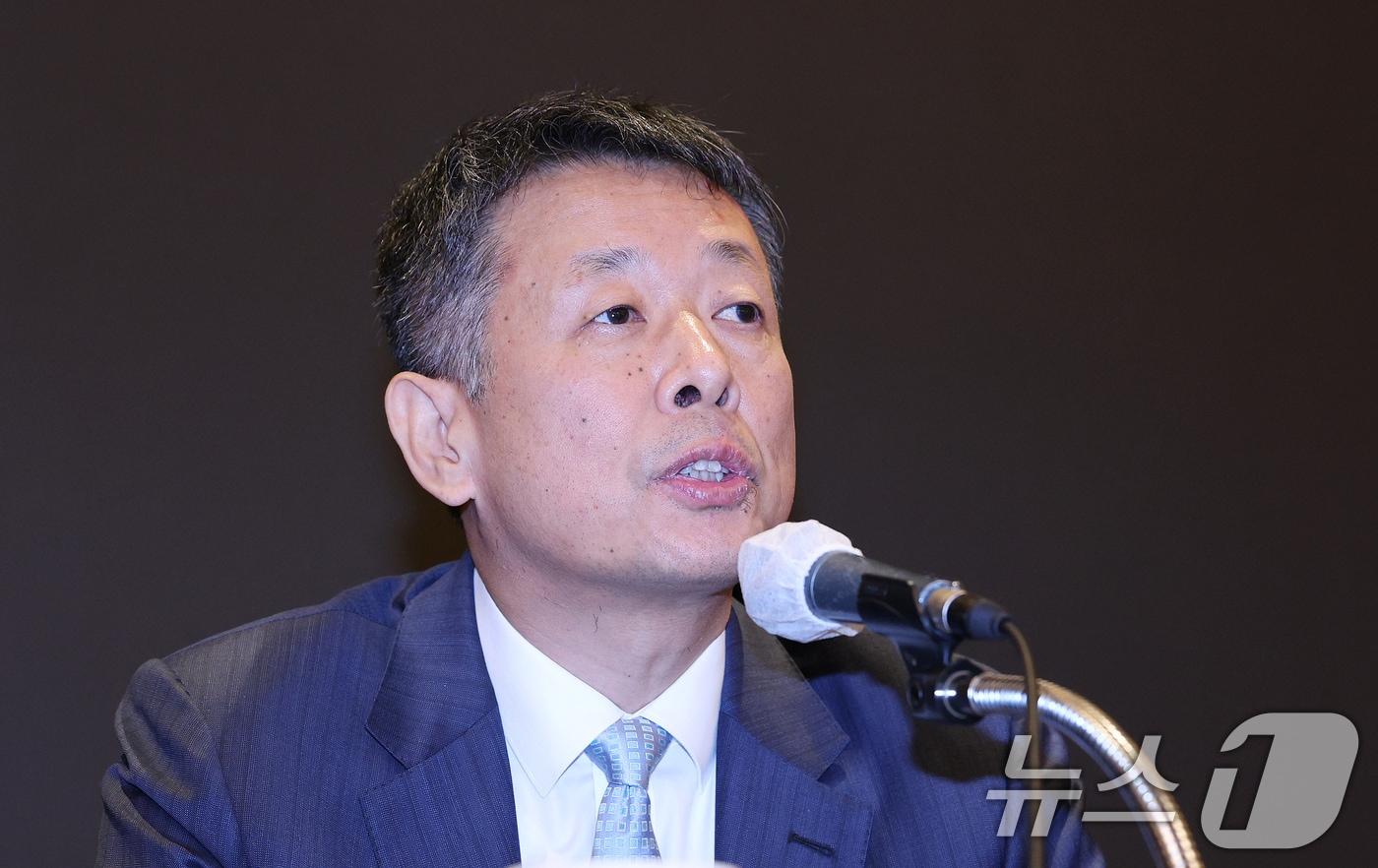 김광일 MBK 파트너스 부회장. 2024.9.19/뉴스1 ⓒ News1 장수영 기자