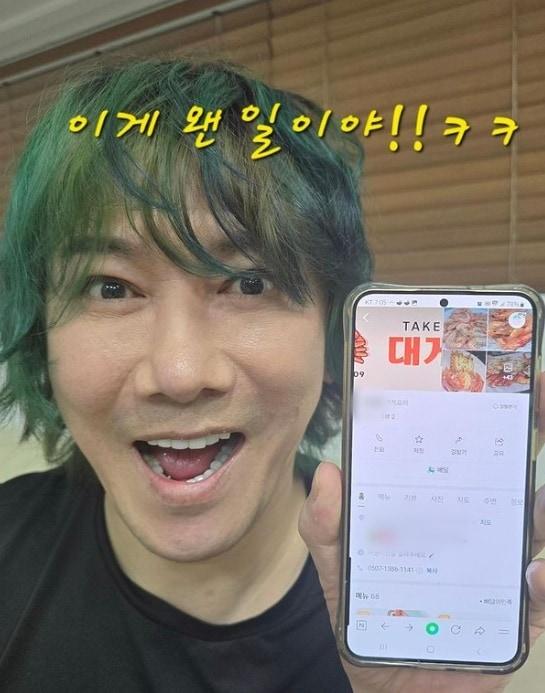 본문 이미지 - (김장훈 SNS 갈무리)