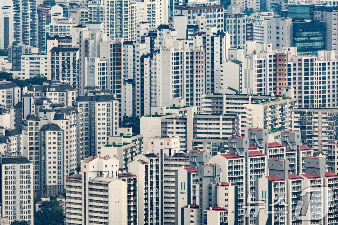 서울 도심 아파트 단지들. /뉴스1