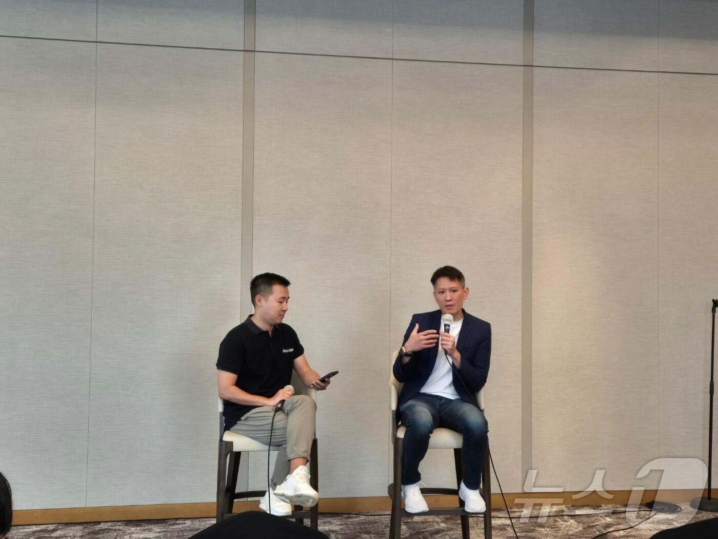 韓 방문한 바이낸스 CEO 