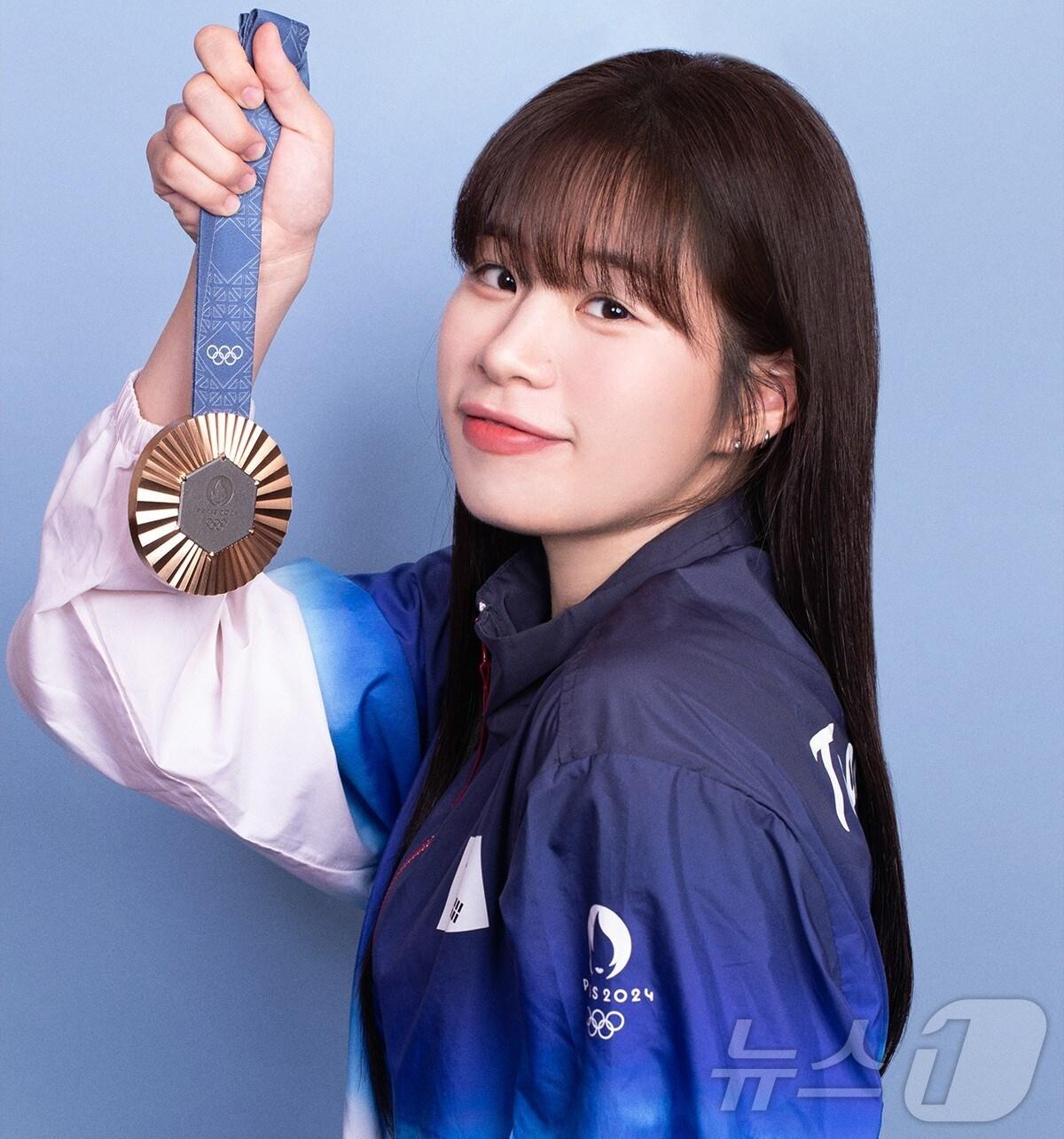 본문 이미지 - 파리올림픽 여자 복싱 동메달리스트 임애지가 7일 프로야구 광주 KIA-키움전 시구에 나선다. (KIA 제공)