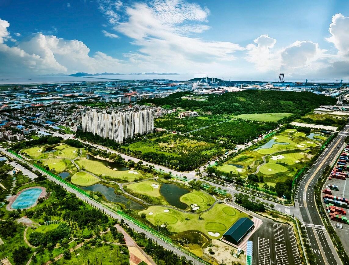 본문 이미지 - 파인파크 AT 군산파3 전경./한양 제공