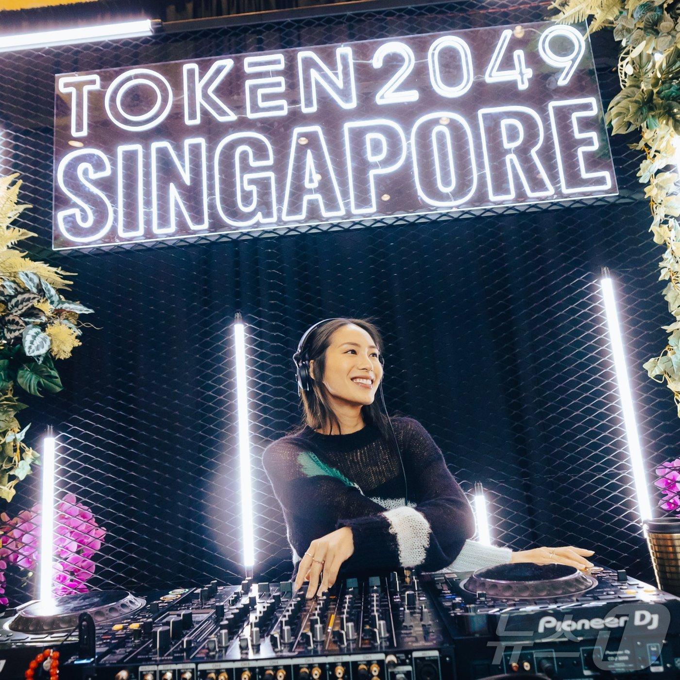 본문 이미지 - 싱가포르 '토큰2049' 현장. 토큰2049 제공