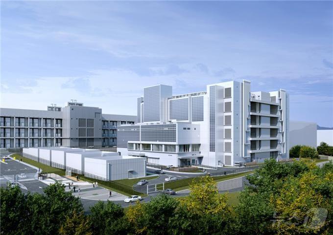 본문 이미지 - 마이크로소프트 두 번째 부산 데이터센터 조감도(부산시청 제공)