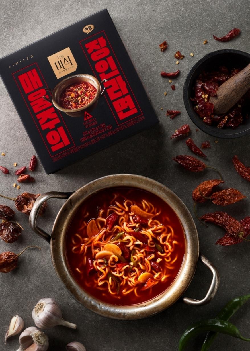 본문 이미지 - 더미식 매움주의 장인라면(하림 제공).