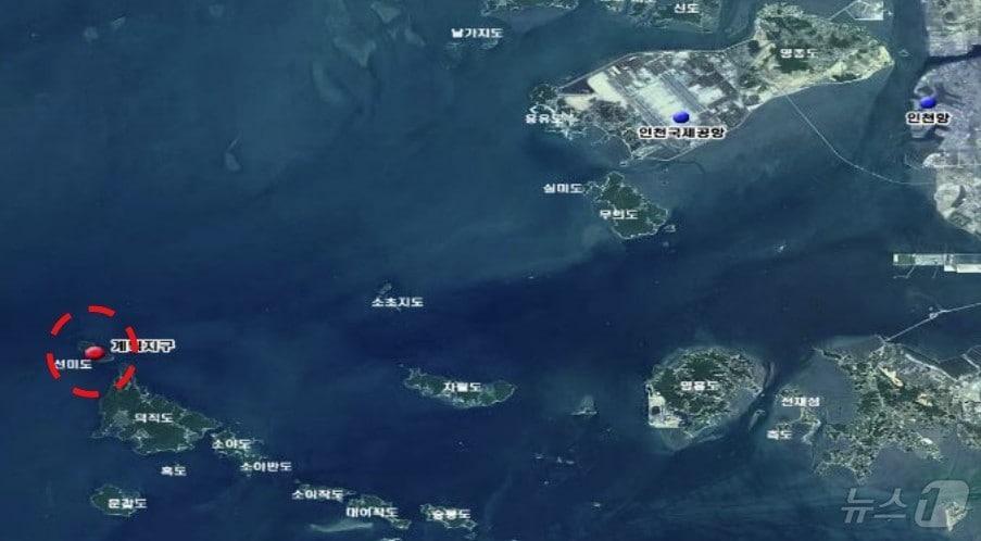 본문 이미지 - 선미테마아일랜드 관광단지 위치도(인천시 제공) / 뉴스1