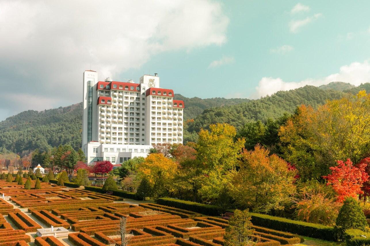 본문 이미지 - 이랜드파크의 켄싱턴호텔앤리조트는 가을 단풍 시즌을 맞아 강원 지역의 주요 단풍 명소 인근에 위치한 호텔과 리조트에서 다양한 혜택을 포함한 '추캉스 패키지'를 11월 30일까지 선보인다.(켄싱턴호텔앤리조트제공)