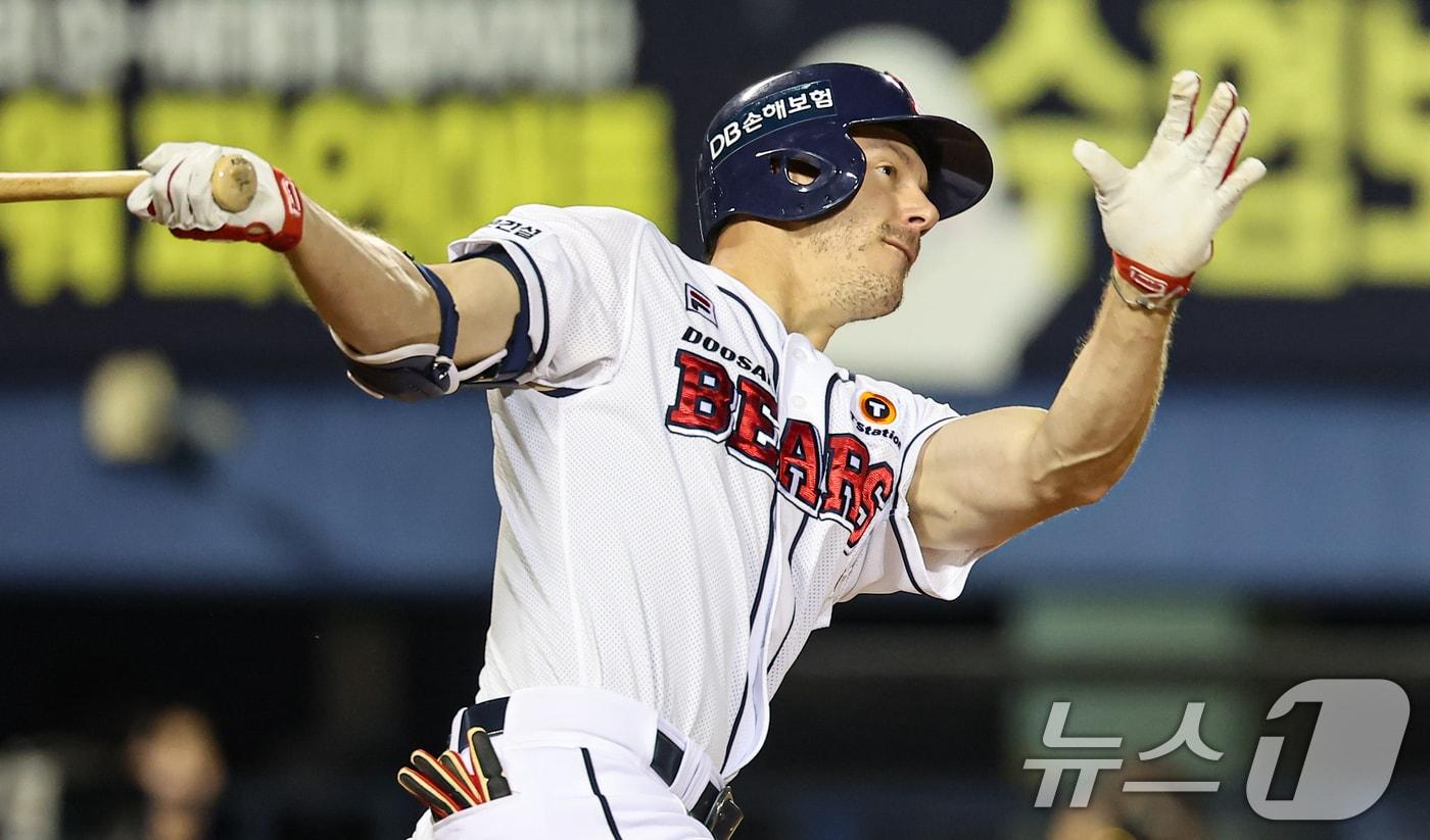 두산 베어스에서 뛰었던 제러드 영이 뉴욕 메츠와 계약을 맺었다. /뉴스1 DB ⓒ News1 김도우 기자